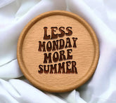 Retro Cyber Monday SVG - Less Monday More Summer SVG